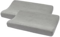 Meyco aankleedkussenhoes Basic Badstof - set van 2 50x70 cm Grey