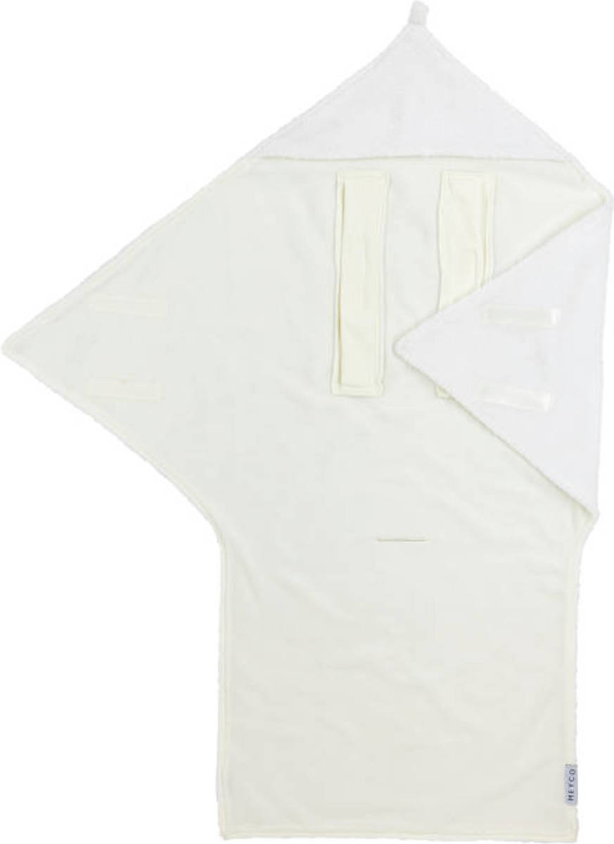 Meyco wikkeldeken Bouclé Uni 110x108cm Offwhite