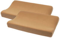 Meyco aankleedkussenhoes Basic Jersey 50x70 cm - set van 2 Toffee