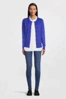 Imagine Korte vest met knopen blauw