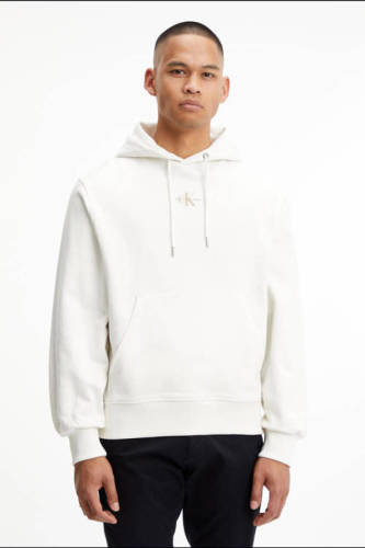 CALVIN KLEIN JEANS hoodie ivory