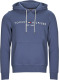 Tommy hilfiger hoodie met biologisch katoen faded indigo