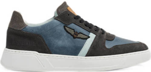 PME Legend suède sneakers donkerblauw