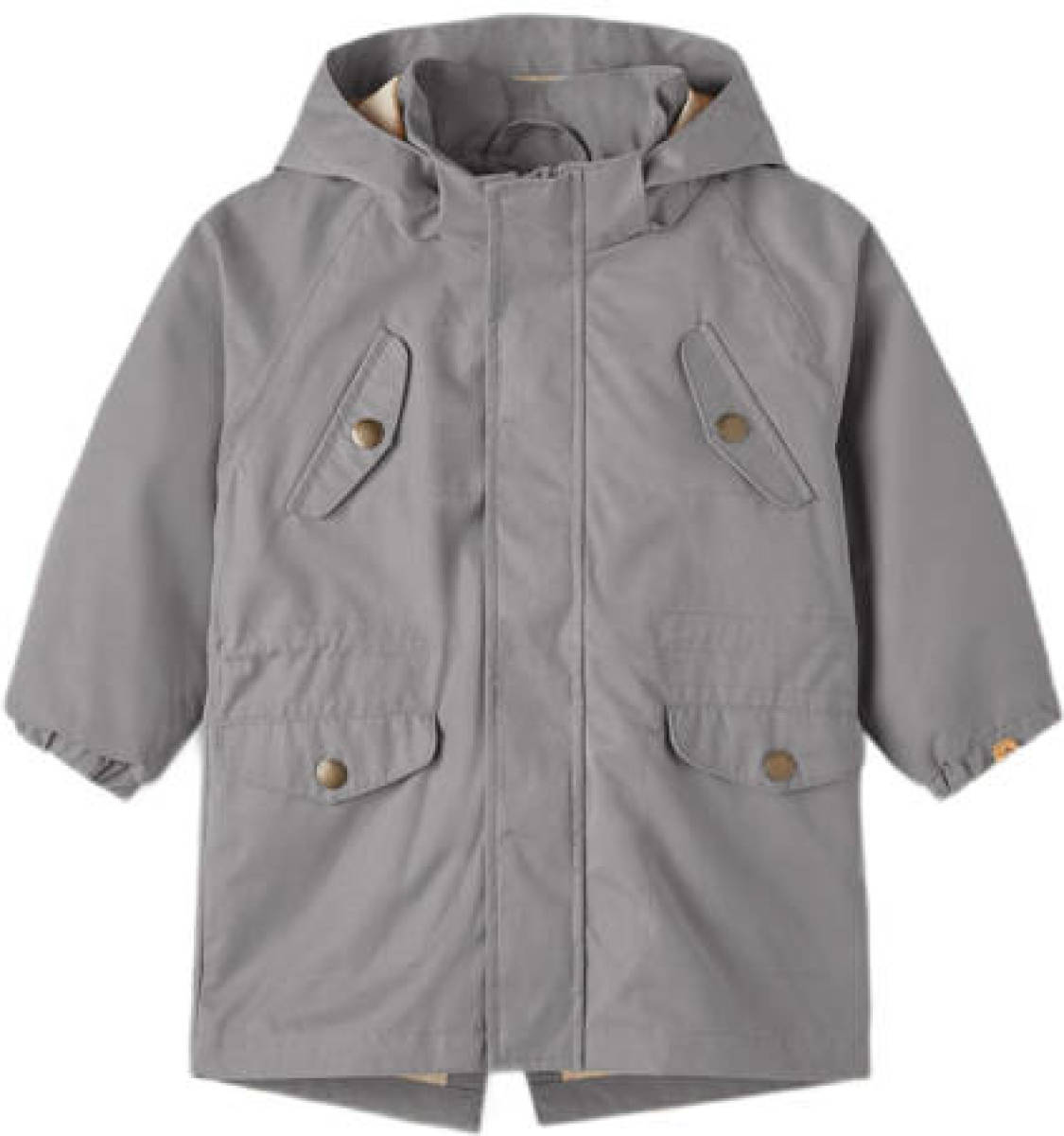 LIL' ATELIER MINI zomerjas NMMDYLAN grijs