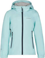 Icepeak meisjes outdoor softshell jas Kleve jr lichtblauw