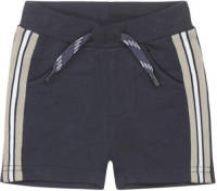 Dirkje regular fit sweatshort blauw