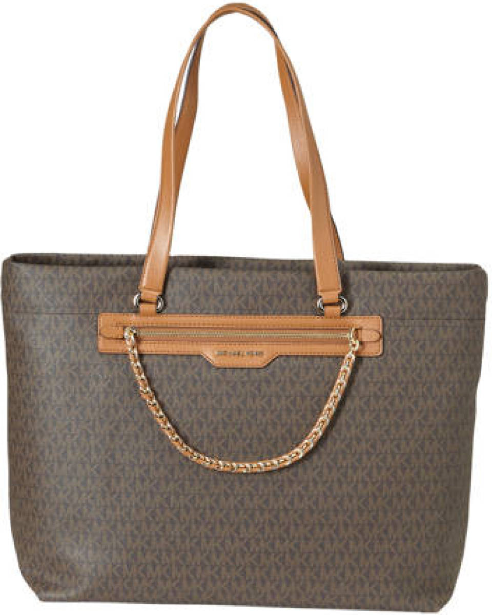 Michael Kors shopper Slater met logoprint bruin