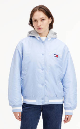 Tommy Jeans bomberjack pearly blue