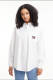 Tommy Jeans blouse met logo white