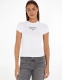 Tommy Jeans T-shirt met tekst white