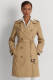 Lauren Ralph Lauren trenchcoat zomer met ceintuur beige