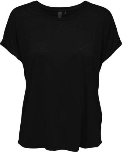 ONLY PLAY sport T-shirt ONPJIES zwart