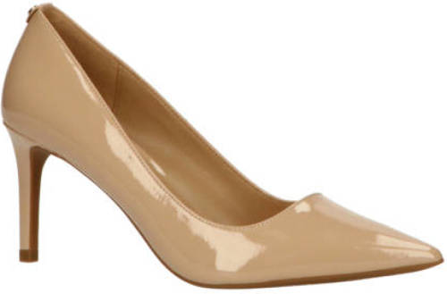 Michael Kors Alina flex lak pumps beige