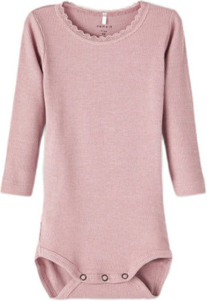 NAME IT BABY romper NBFKAB roze