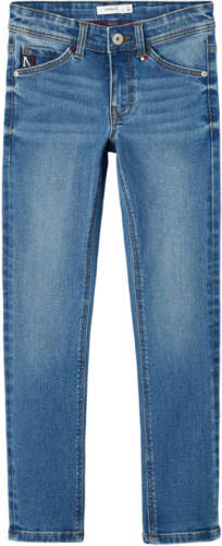 NAME IT KIDS slim fit jeans NKMTHEO XSLIM JEANS 1810-AU NOOS medium blue denim