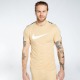 Nike T-shirt met logo zand