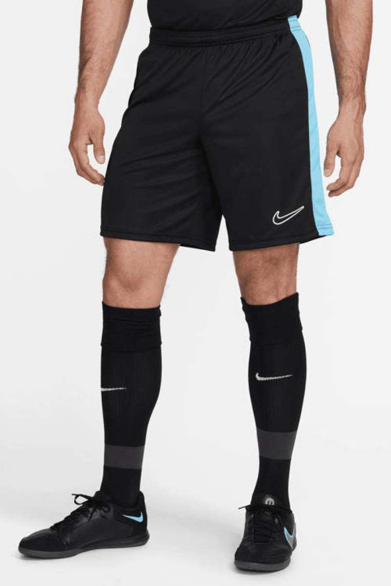Nike sportshort zwart/lichtblauw