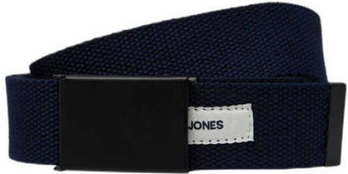 Jack & Jones geweven riem JACLOYDE donkerblauw