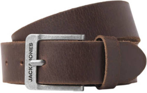 Jack & Jones Leren riem JACROCK LEATHER BELT NOOS