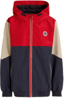 Me & My Monkey zomerjas Max zand/donkerblauw/rood