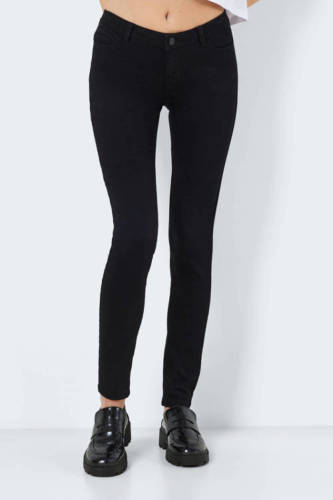NOISY MAY low waist skinny jeans NMALLIE zwart