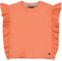 LEVV top LELONIES231 met ruches oranje