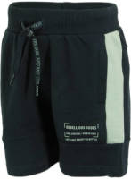 Orange Stars short Manuel met printopdruk donkerblauw