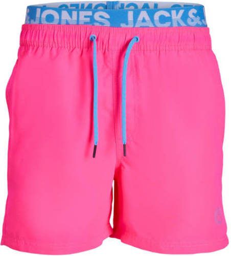 Jack & Jones PANTS STUDIO zwemshort JPSTFIJI roze/blauw