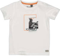 Quapi T-shirt met printopdruk wit