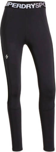 Superdry Sport sportlegging zwart
