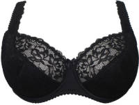 Plaisir +size push-up bh Sofia zwart