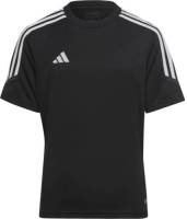 adidas Performance sport T-shirt Tiro zwart/wit