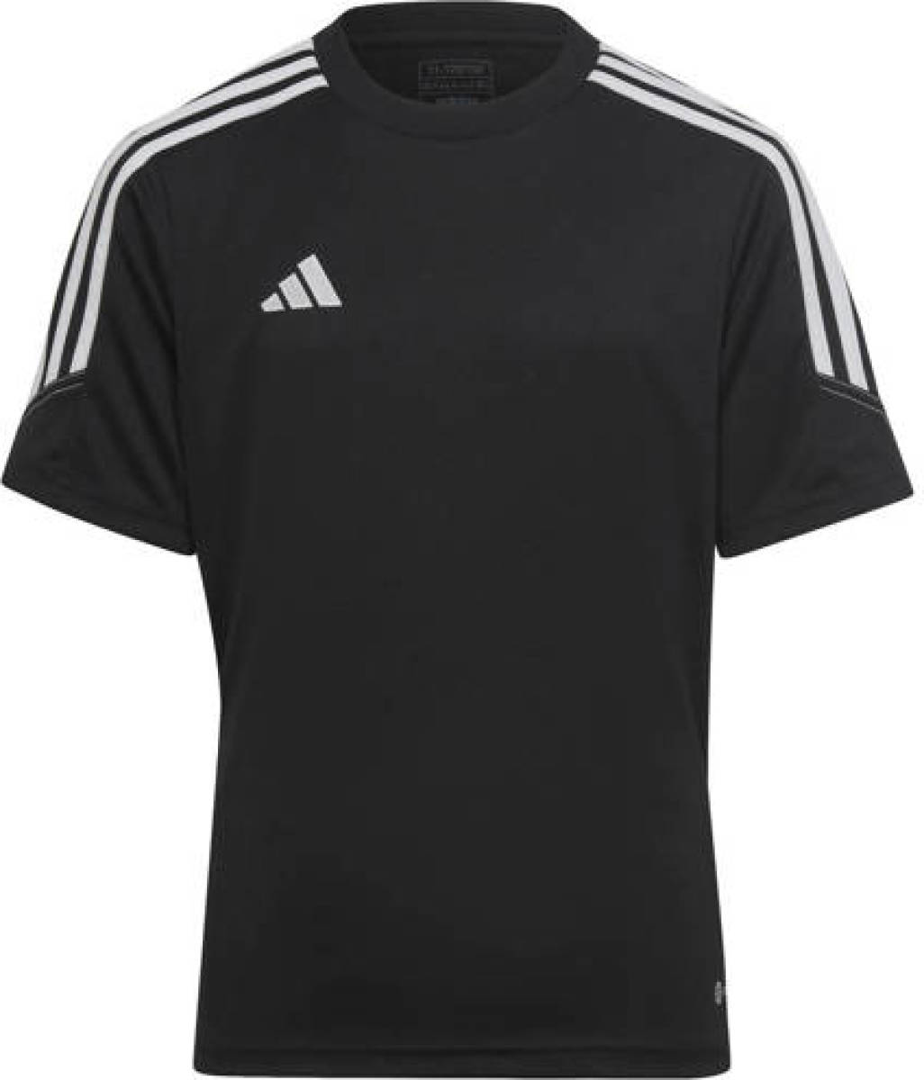 adidas Performance sport T-shirt Tiro zwart/wit