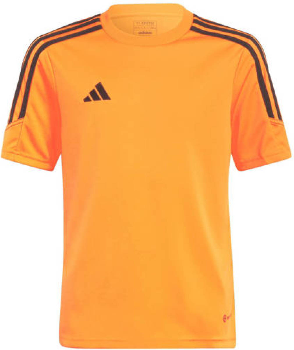 adidas Performance sport T-shirt Tiro oranje/zwart
