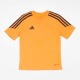 adidas Performance sport T-shirt Tiro oranje/zwart