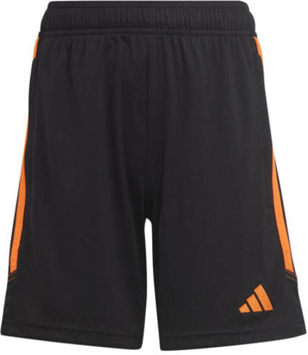 adidas Performance Junior sportshort Tiro zwart/oranje