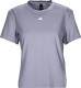 adidas Performance sport T-shirt lichtgrijs/violet
