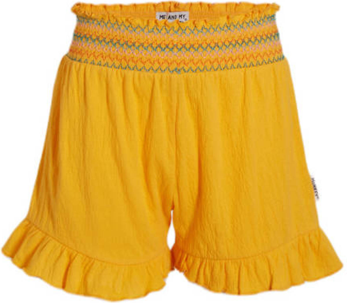 Me & My Monkey short Madelein geel