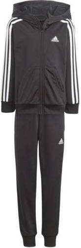 adidas Sportswear trainingspak zwart/wit
