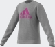 adidas Sportswear sweater grijs/roze