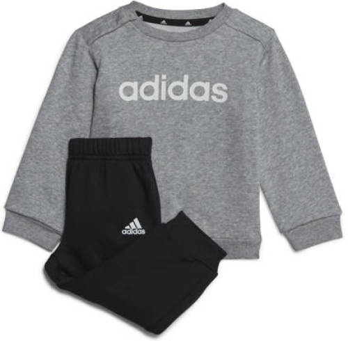 adidas Sportswear joggingpak grijs melange/zwart