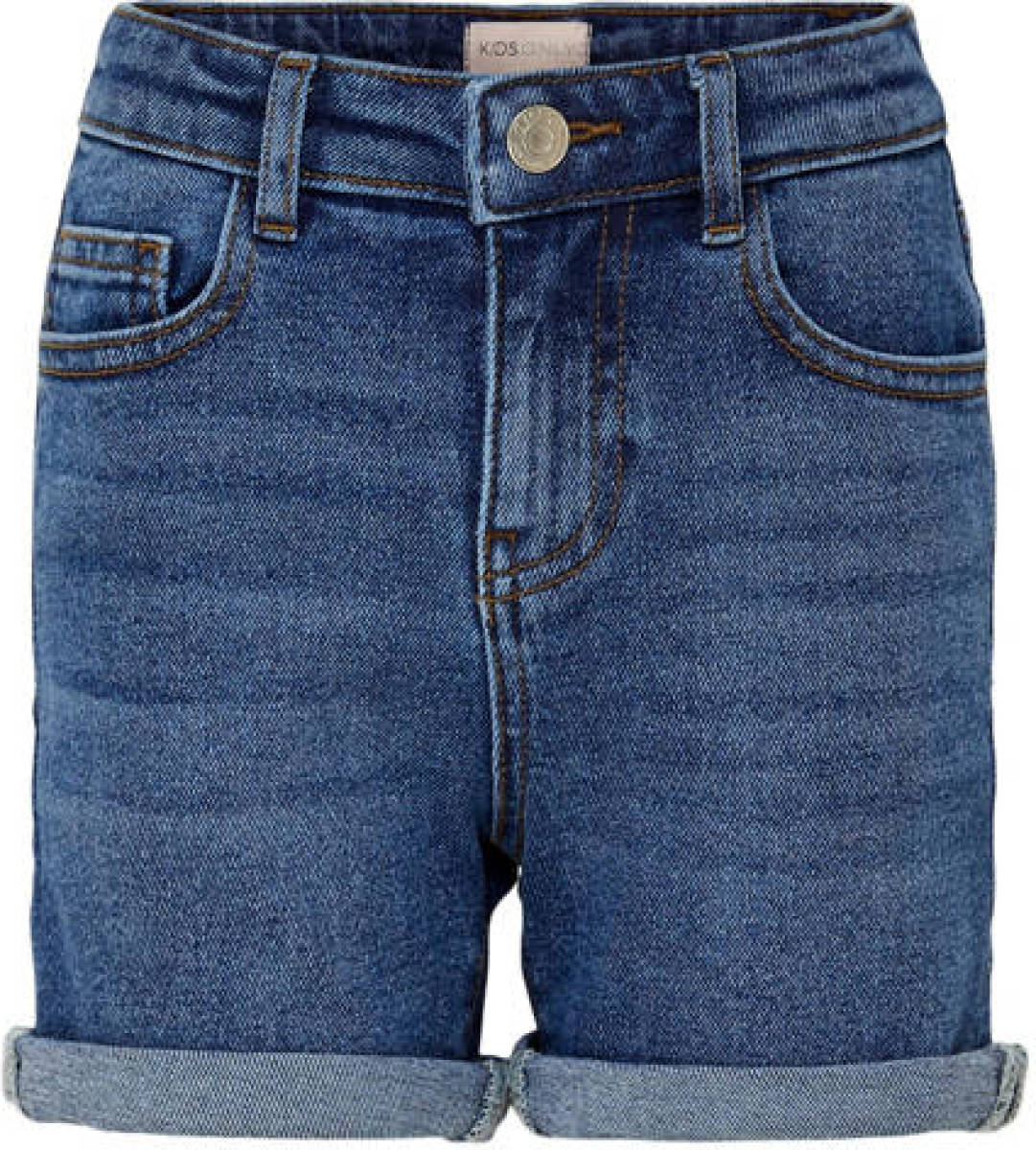 KIDS Only GIRL short KOGPHINE SHORTS DNM AZG NOOS medium blue denim