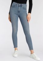 Levi's 721 high waist skinny jeans light blue denim