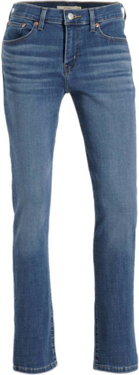 Levi's Mid rise boyfriend jeans dark blue denim