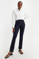 Levi's 725 high waist bootcut jeans dark blue denim