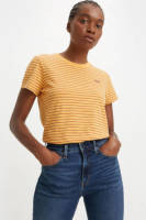 Levi's gestreept T-shirt geel