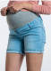 LOVE2WAIT slim fit denim short lichtblauw