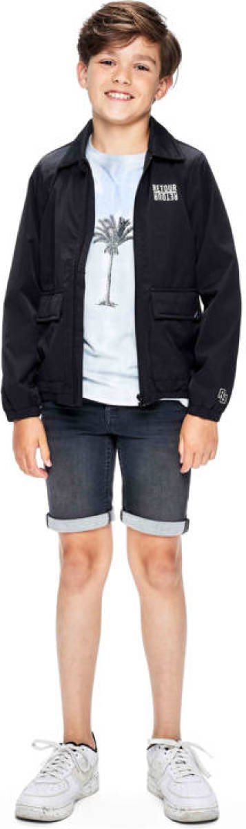Retour Denim zomerjas Hugo zwart