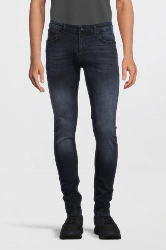 Purewhite skinny jeans The Jone W0110 000084 denim dark blue