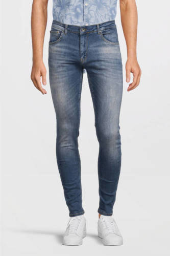 Purewhite super skinny jeans The Dylan W0113 denim mid blue